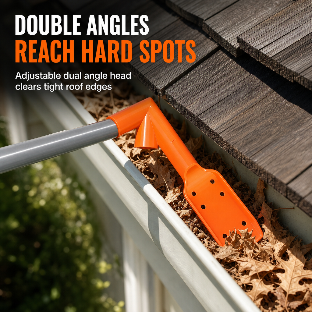 🔧 LIMITED‑TIME 30% OFF! ✨ No-Climb Gutter Cleaning Tool