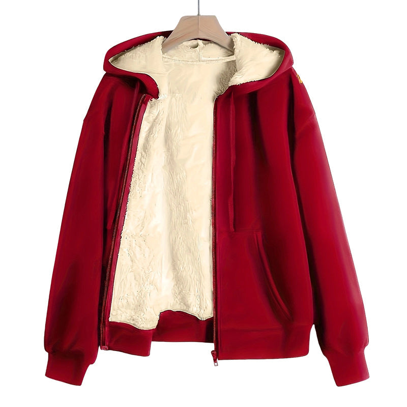 ✨ Textured Tailoring | Women's Button-Down Knit Blazer Jacket
