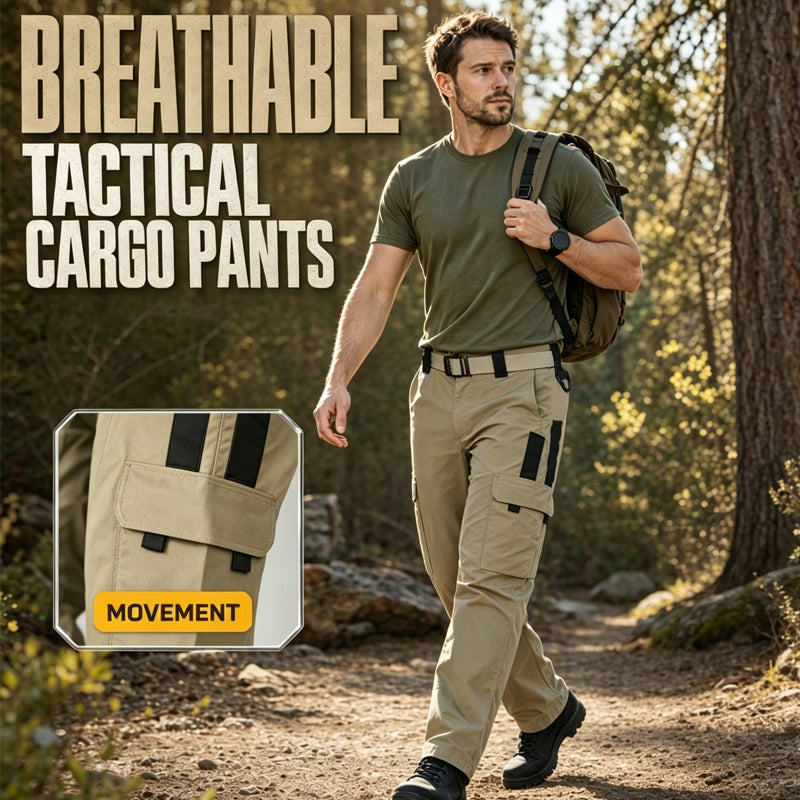 Men's Outdoor Multi-Pocket Cargo Pants
