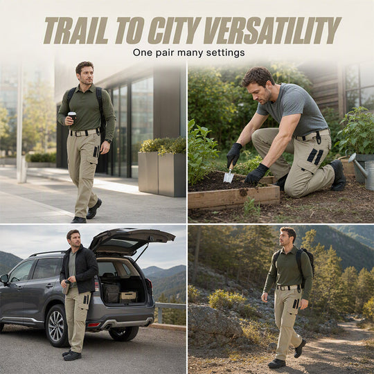 Men's Outdoor Multi-Pocket Cargo Pants