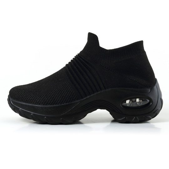👟 Slip-On Ease, Cushioned Steps | Women's Breathable Air-Cushion Sneakers