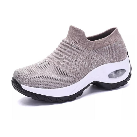 👟 Slip-On Ease, Cushioned Steps | Women's Breathable Air-Cushion Sneakers