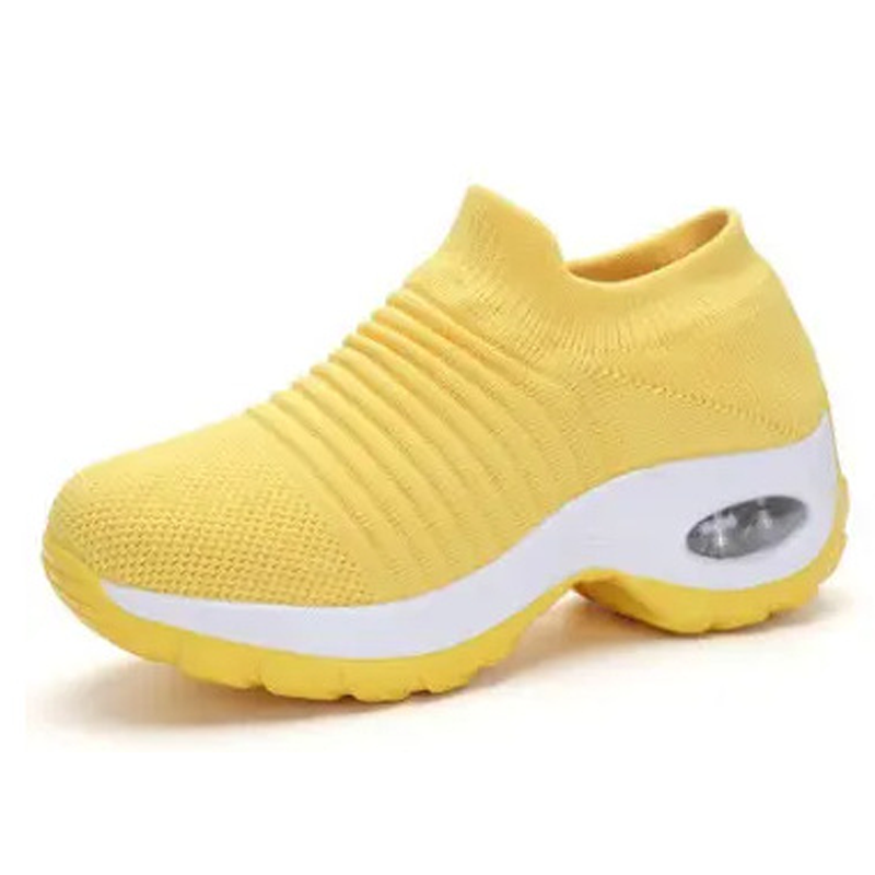 👟 Slip-On Ease, Cushioned Steps | Women's Breathable Air-Cushion Sneakers