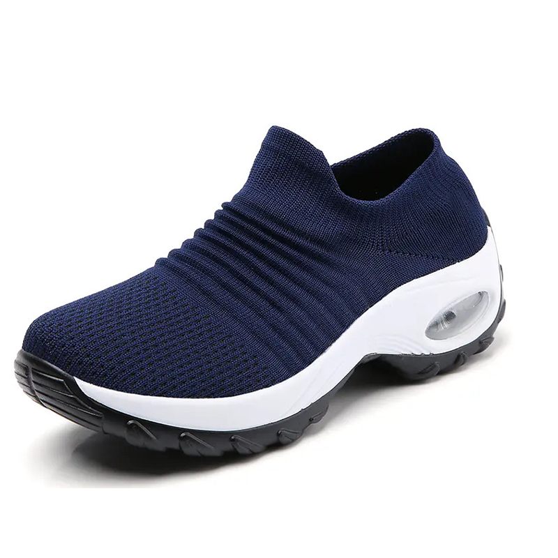 👟 Slip-On Ease, Cushioned Steps | Women's Breathable Air-Cushion Sneakers