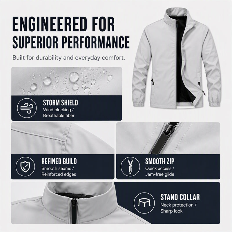 🌧️ Rain or Wind, Keep Moving | Men's Waterproof Windproof Jacket