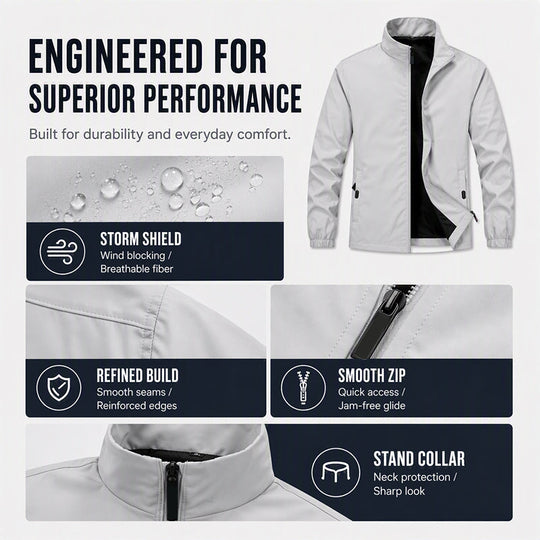 🌧️ Rain or Wind, Keep Moving | Men's Waterproof Windproof Jacket