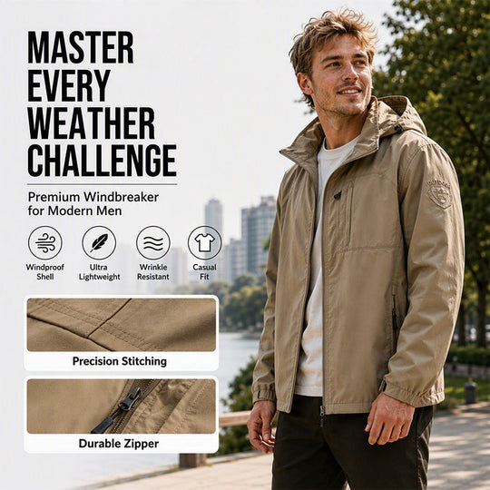 🌧️ Rain or Wind, Keep Moving | Men's Waterproof Windproof Jacket