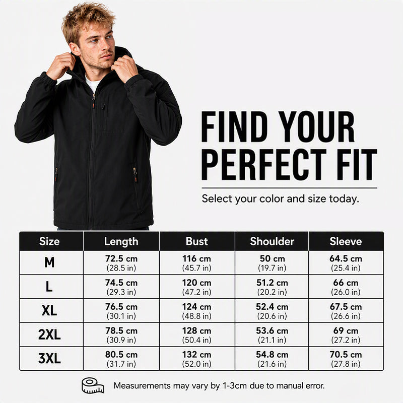🌧️ Rain or Wind, Keep Moving | Men's Waterproof Windproof Jacket