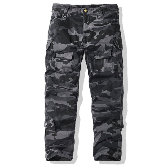 Men's Multi-Pocket Camouflage Cargo Pants