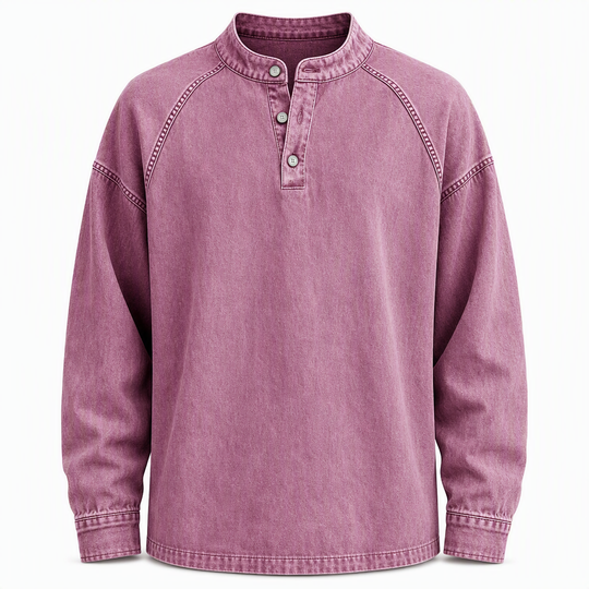 Men's Vintage Casual Loose-Fit Sweatshirt