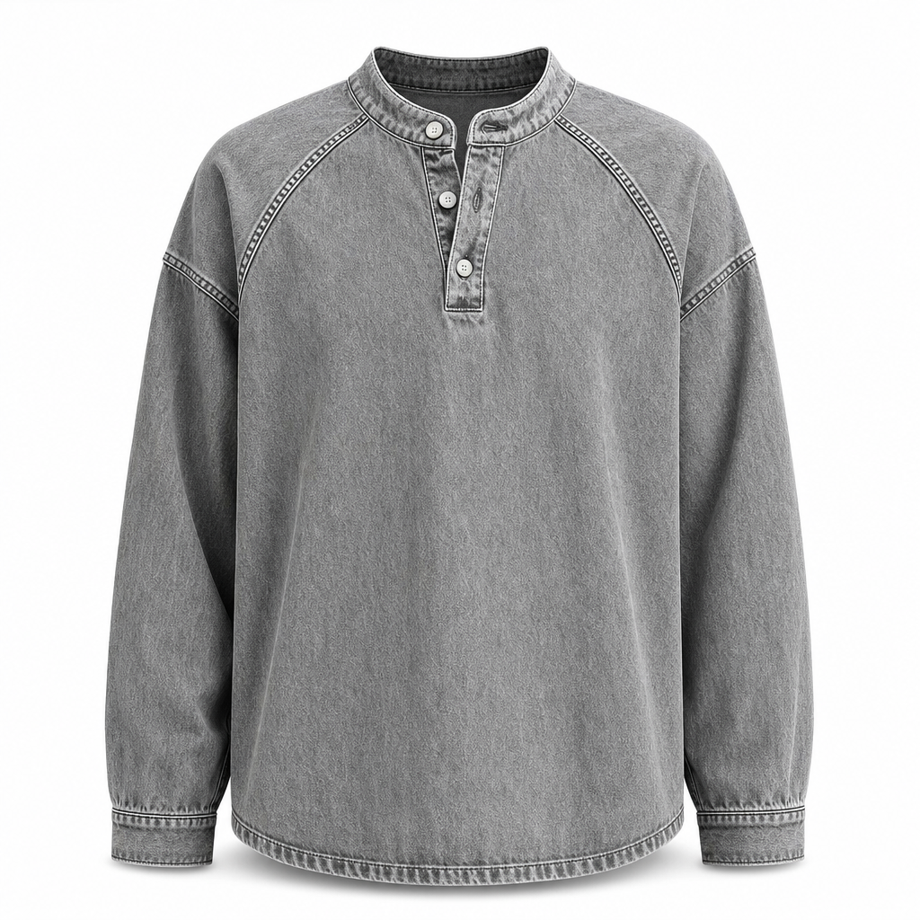 Men's Vintage Casual Loose-Fit Sweatshirt