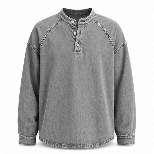 Men's Vintage Casual Loose-Fit Sweatshirt