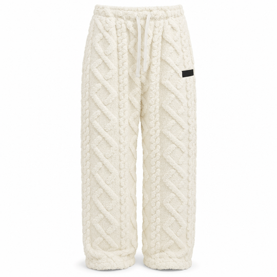 ☁️ Plush Warmth, Flattering Straight Fit | Women's Thermal Lounge Pants
