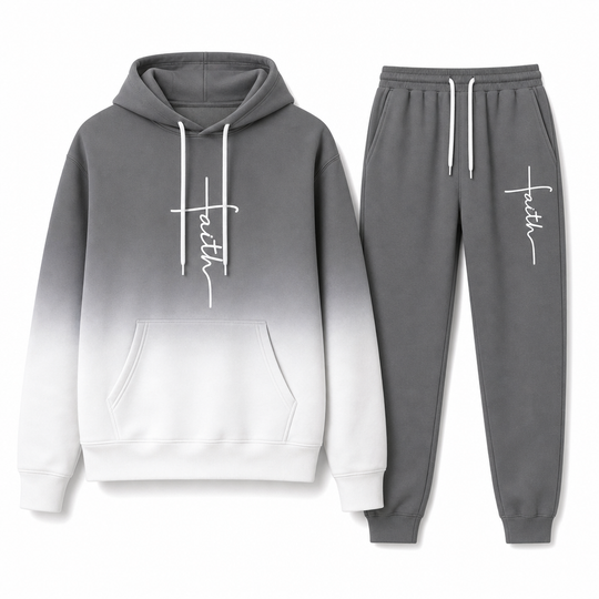🔥 Bold 3D Print, Complete Streetwear Look | Men's Hooded 2-Piece Tracksuit ⚡ Free Shipping
