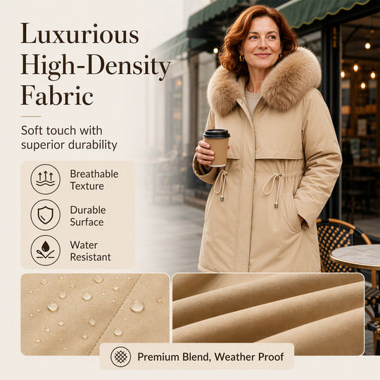 Women's Mid-Length Winter Warm Jacket