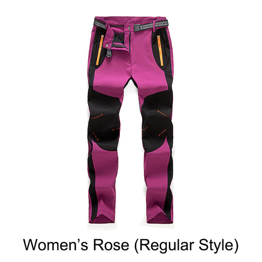 🌧️ Ready for Rough Weather | Windproof Waterproof Multi-Pocket Hiking Pants ✅ Includes men’s and women’s styles