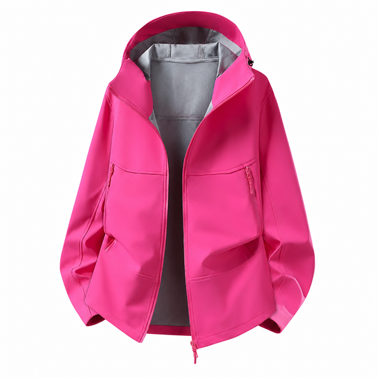 🌧️ Weather-Ready Protection, Easy Movement | Unisex Hooded Softshell Jacket ⚡