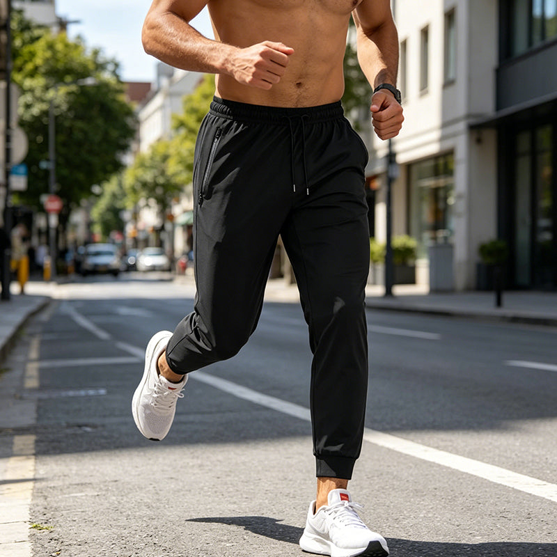 ⚡ Move Freely, Stay Dry | Men's Quick-Dry Stretch Sport Pants