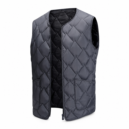 🖤 Men's Winter Loose Fit Vest High Street Fashion Minimalist Sleeveless