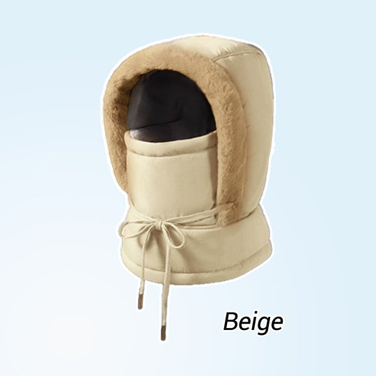 ❄️Plush-Lined 3-in-1 Winter Balaclava – Hood, Face Cover & Neck Warmer