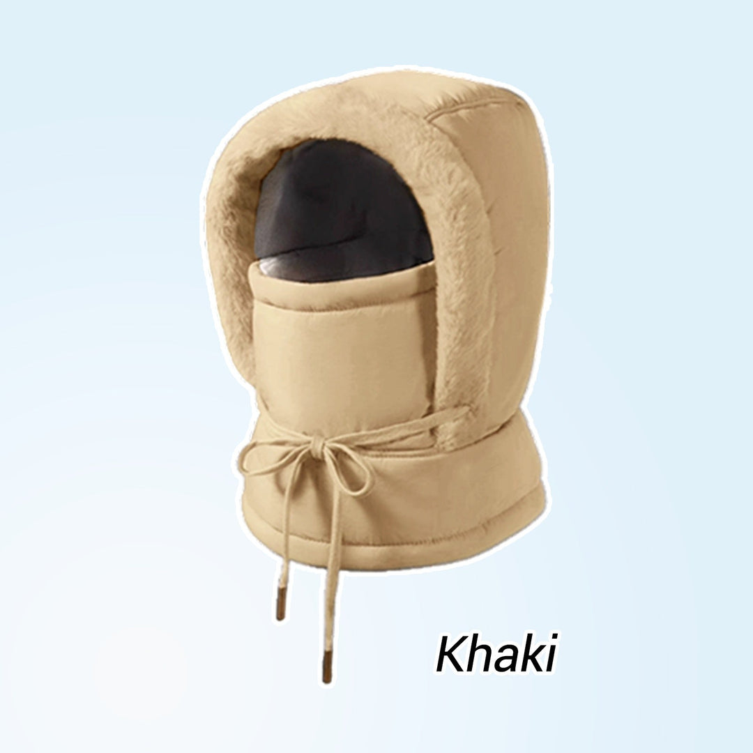 ❄️Plush-Lined 3-in-1 Winter Balaclava – Hood, Face Cover & Neck Warmer