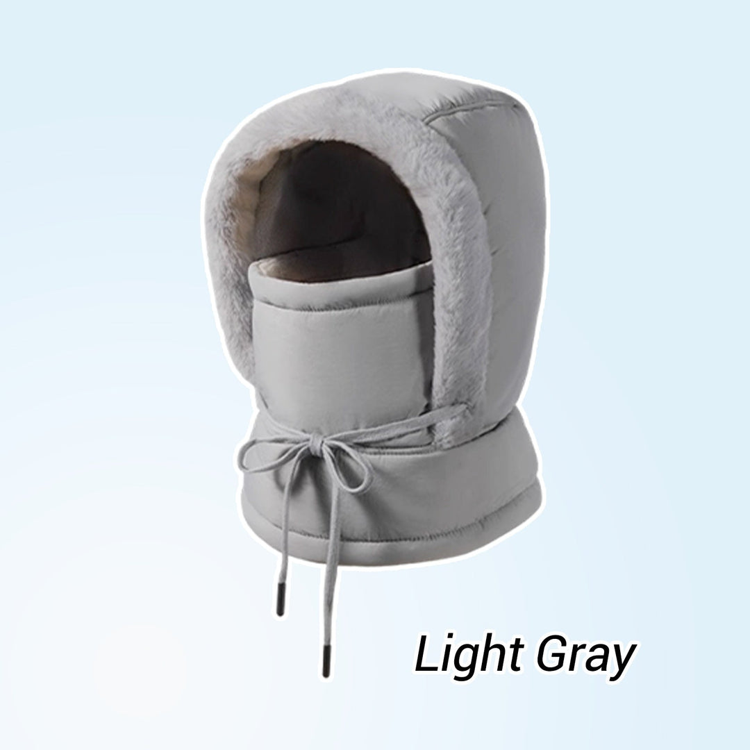 ❄️Plush-Lined 3-in-1 Winter Balaclava – Hood, Face Cover & Neck Warmer