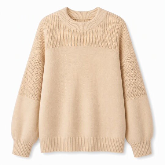 🌸Hot Sale 50% OFF💖Women's Solid Color Knit Pullover Sweater