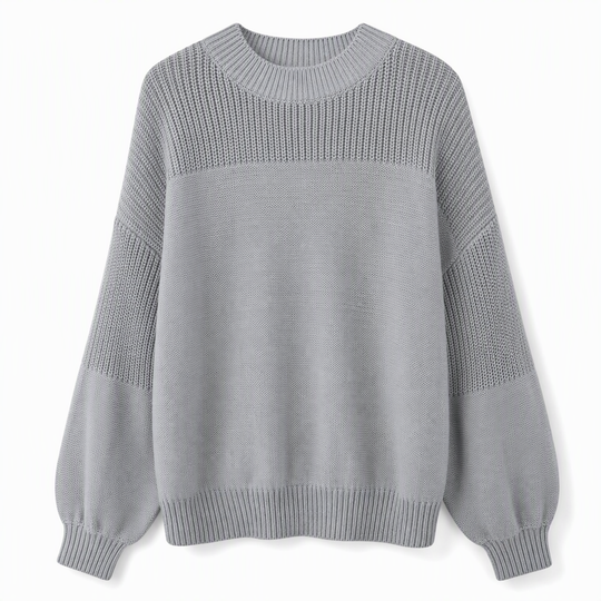 🌸Hot Sale 50% OFF💖Women's Solid Color Knit Pullover Sweater