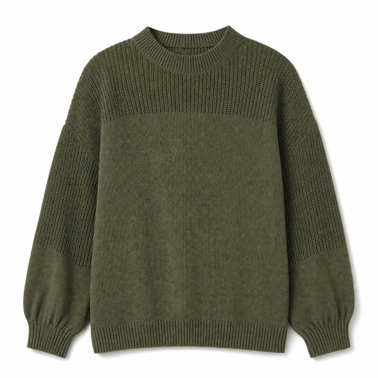 🌸Hot Sale 50% OFF💖Women's Solid Color Knit Pullover Sweater
