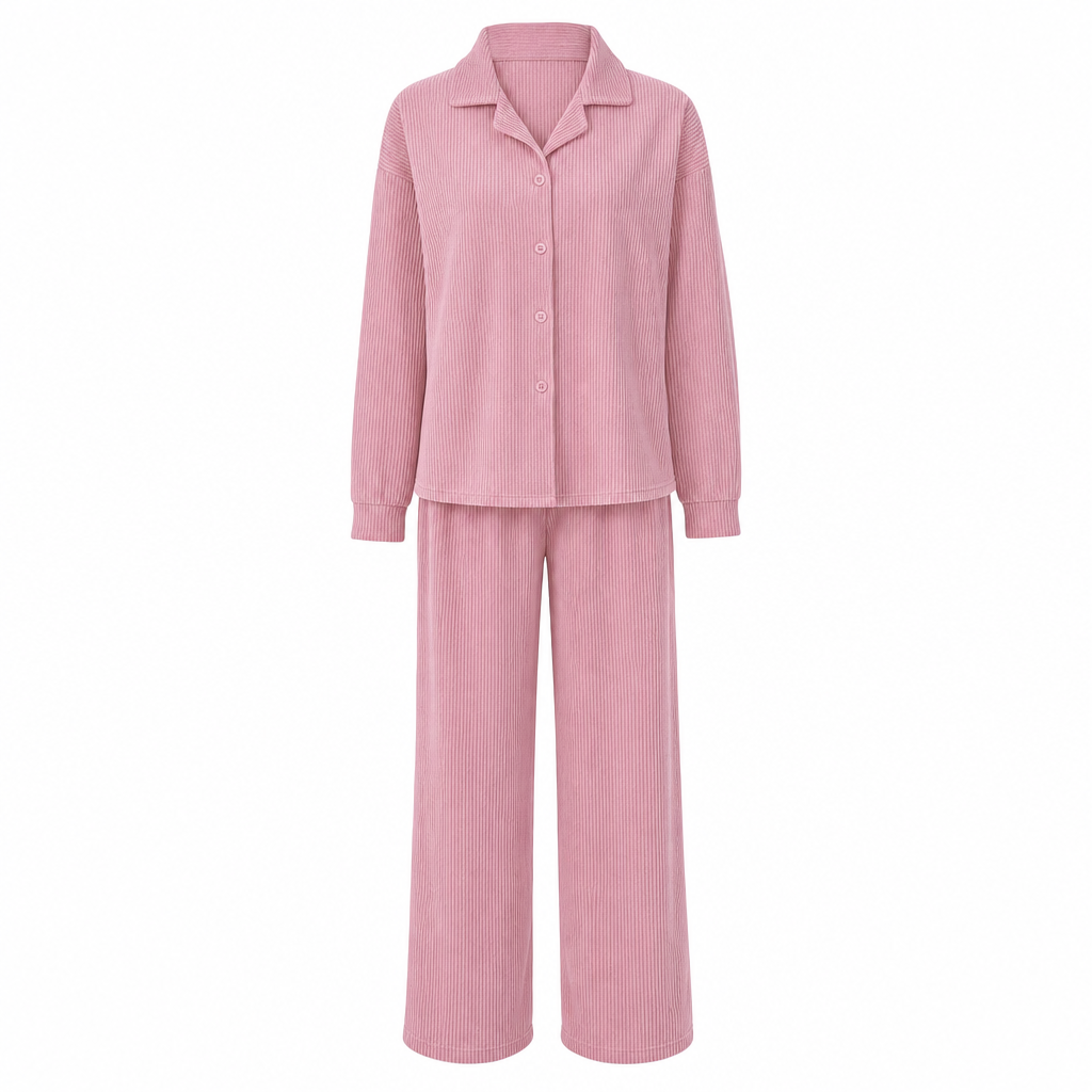 Women's Knitted Pullover & Wide-Leg Pants 2-Piece Set