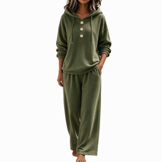 🌸Hot Sale 50% OFF💖Women's Casual Hoodie and Lounge Pants Set