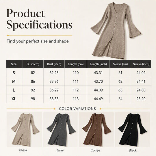 Women's Knit Long Open Front Cardigan