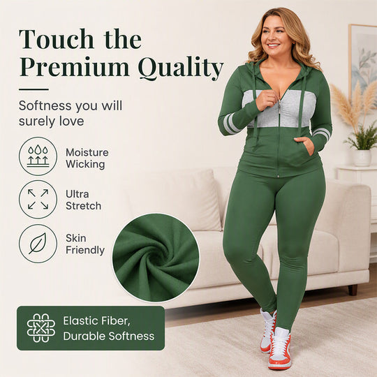 🌸Hot Sale 50% OFF💖Women's Hooded Sweatshirt & Pants 2-Piece Set