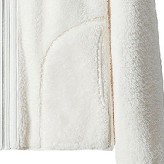 Faux Fleece Lined Casual Versatile Warm Jacket for Women