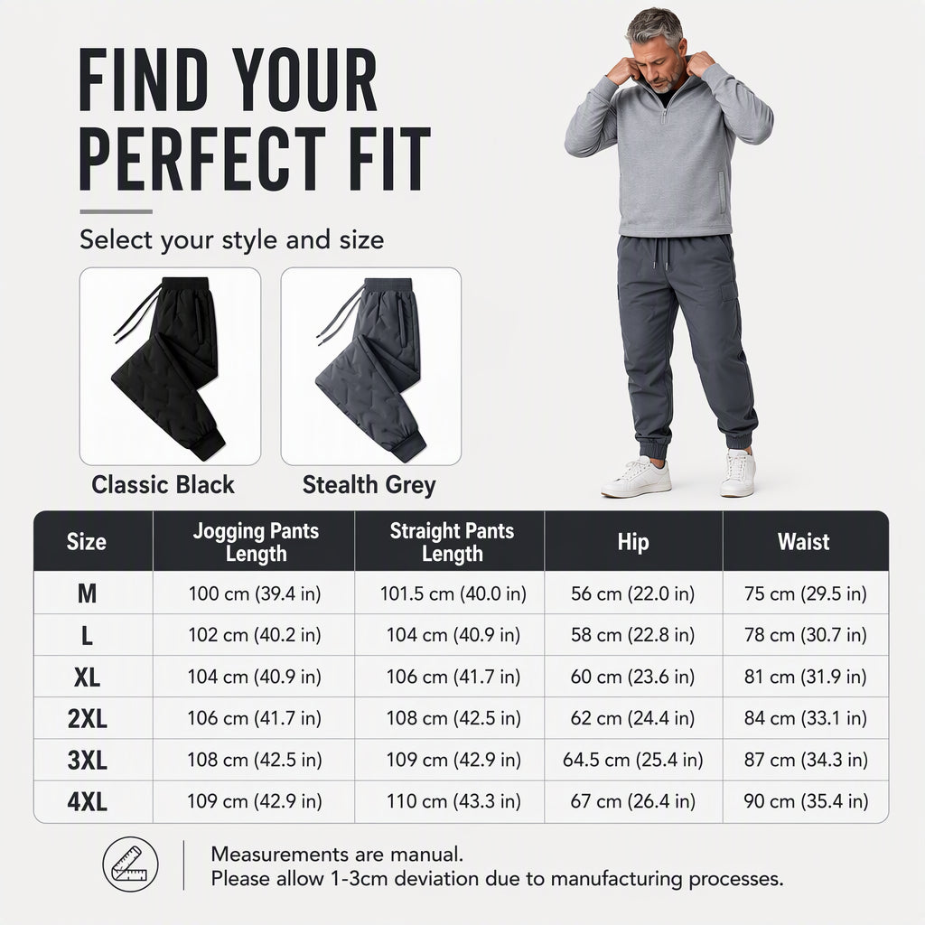 ❄️ Cozy Thermal Warmth, Unrestricted Movement | Unisex Winter Outdoor Thermal Pants