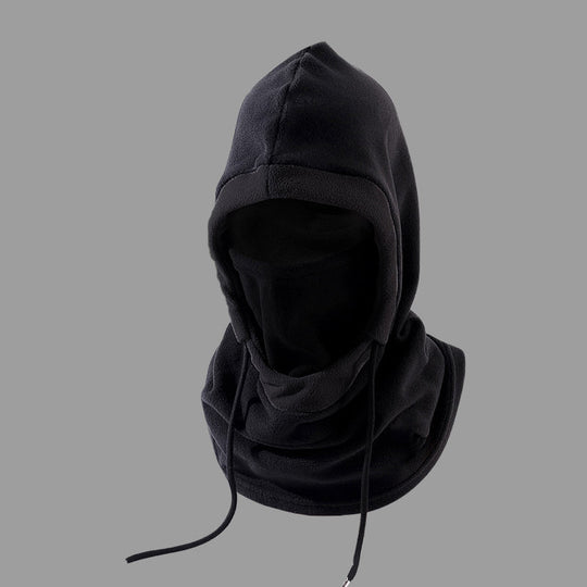 All-in-one thermal winter face mask & hood