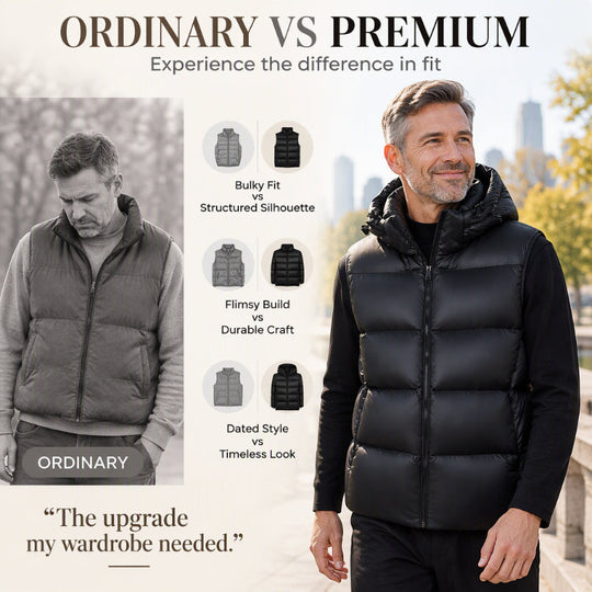 Hot Sale 50% OFF🔥Men's Lightweight Thermal Hooded Vest