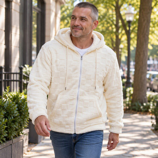 Men's Casual Winter Warm Hooded Jacket