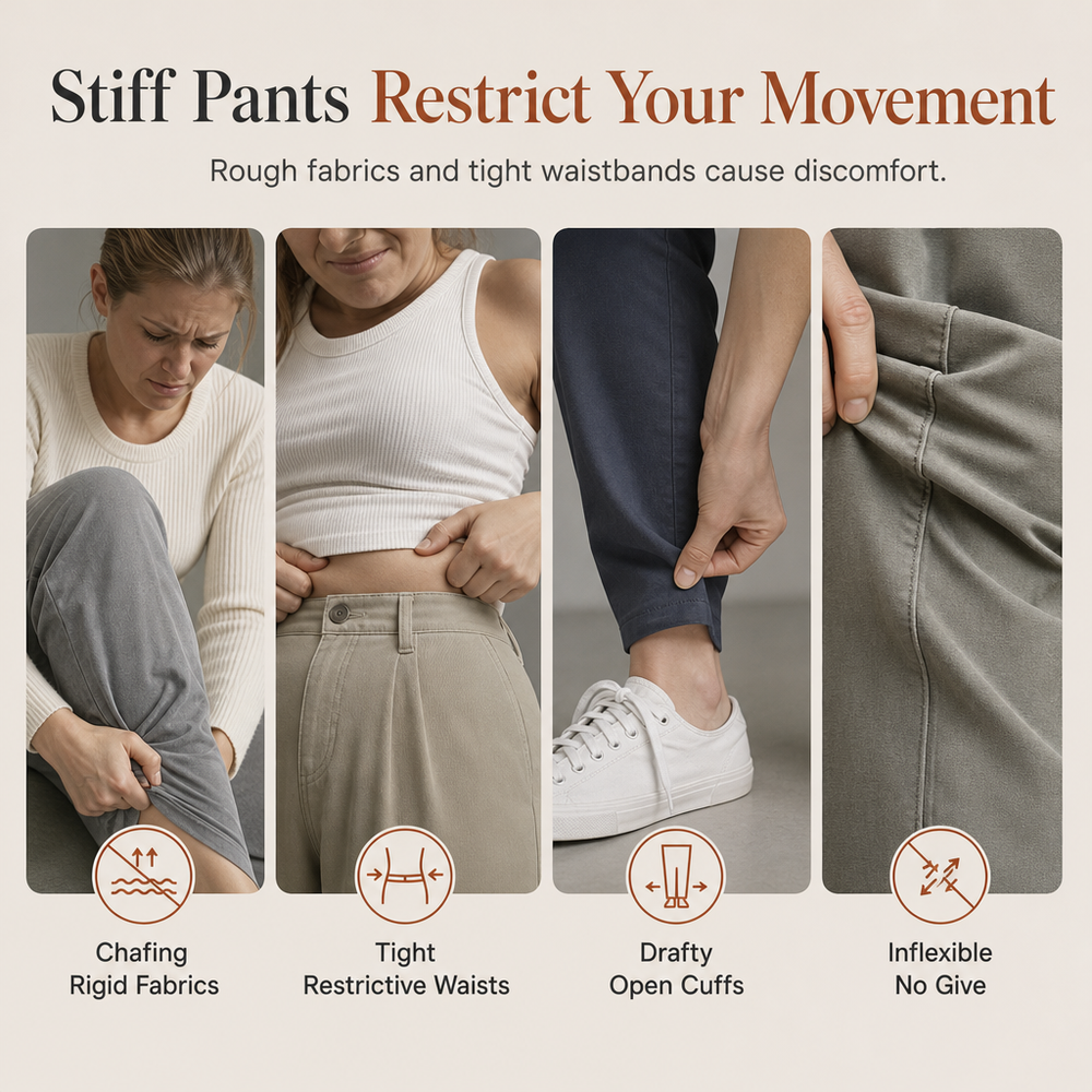 🍂 Retro Ribbed Texture, Relaxed Easy Movement | Women's Casual Corduroy Jogger Pants