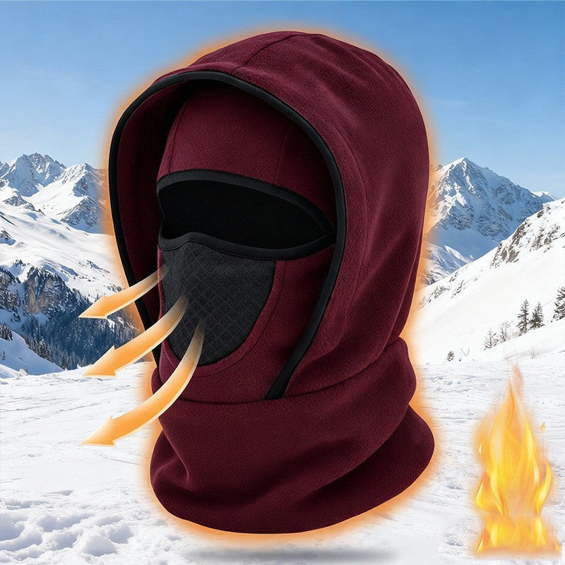 ❄️ Wind-Blocking Warmth, Full Face & Neck Coverage | Windproof Thermal Balaclava Face Mask