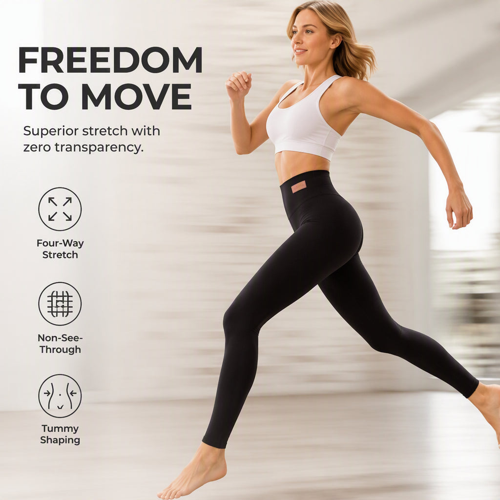 🥳AUTUMN HOT SALE🥳🍂🧘 Leg-Elongating Silhouette | Women's High-Waisted Thermal Yoga Pants