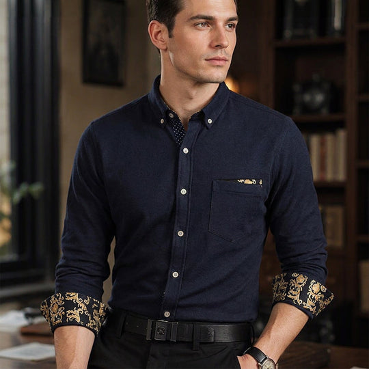 Men's Classic Corduroy Warm Shirt
