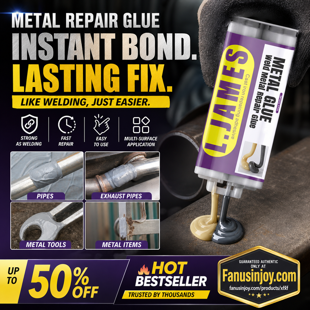 ✨Limited-Time Special:ONLY ￡7.99!!🎉New Metal Repair Glue!🔥Metal Glue - Weld Metal Repair Glue✨🏭Factory Authorized Exclusive Sale 🎁