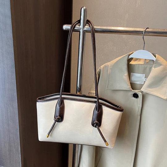 Women's Vintage PU Leather Shoulder Bag