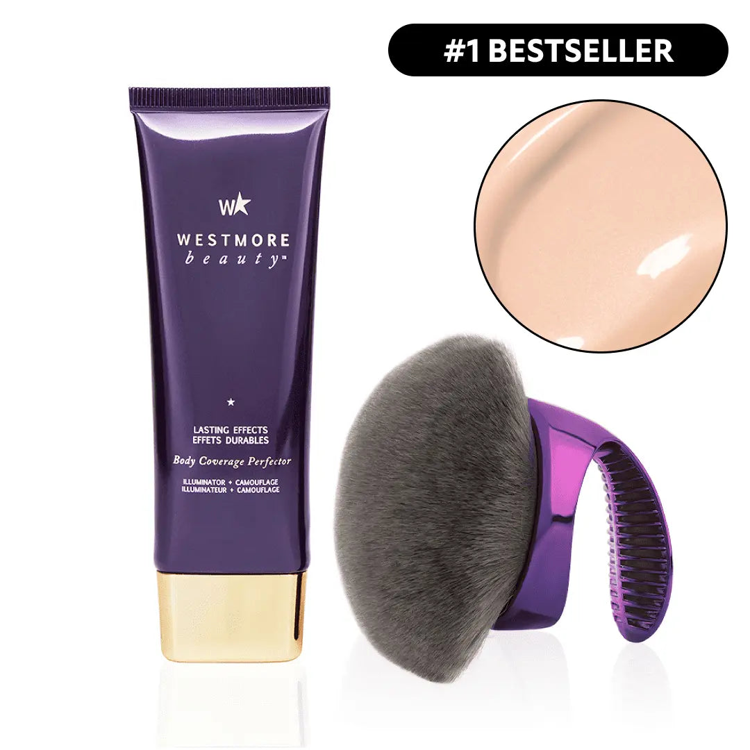 💞LAST DAY SALE 30% OFF💜✨Body Coverage Perfector – Waterproof, Lightweight & Flawless Body Makeup