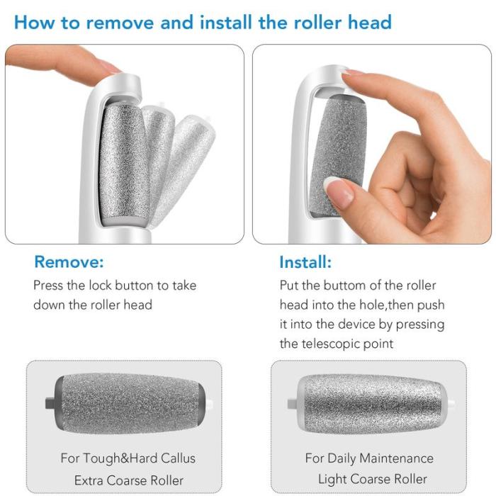 🔥Last Day Special Price £11.99!!💥🎁Portable Electric Feet Callus Remover