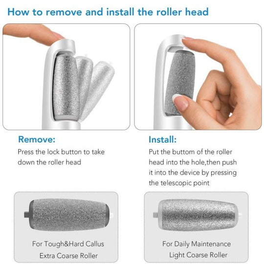 🔥Last Day Special Price £11.99!!💥🎁Portable Electric Feet Callus Remover