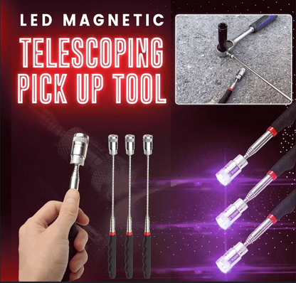🔥Hot Sale Special 49% OFF🔥 LED Telescopic Lighted Magnetic Pickup