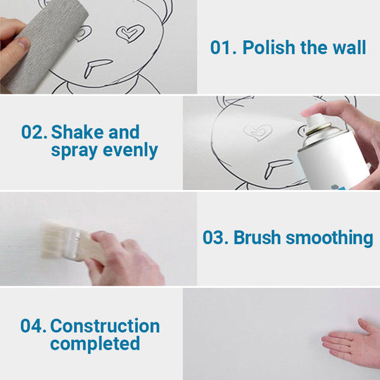 Whitewall Renovation & Repair Latex Spray Paint