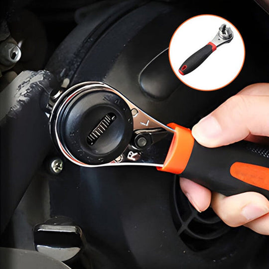 🔧Hot Sale⏳Adjustable Ratchet Wrench✅Free Shipping✈️